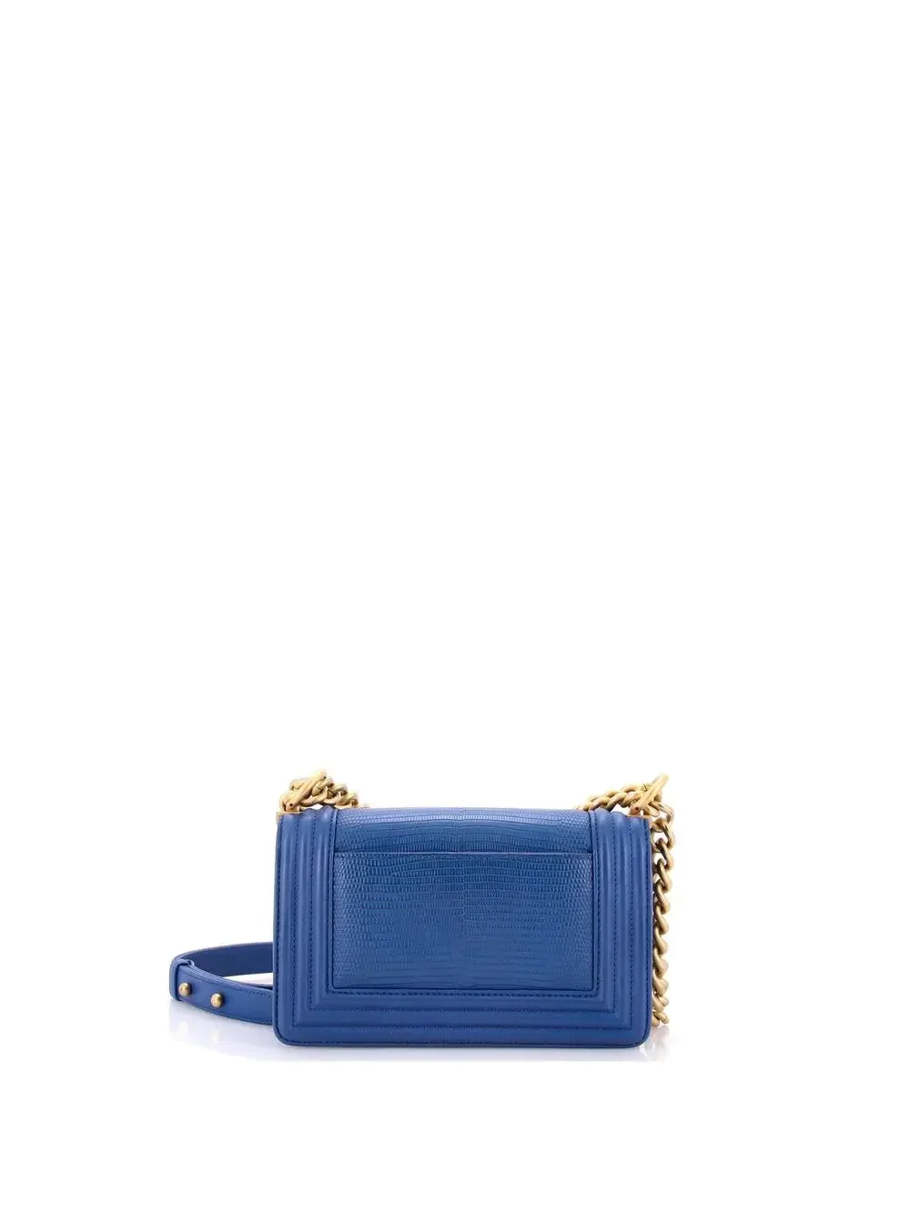 Chanel Boy Flap Bag Lizard Small #269834C35B